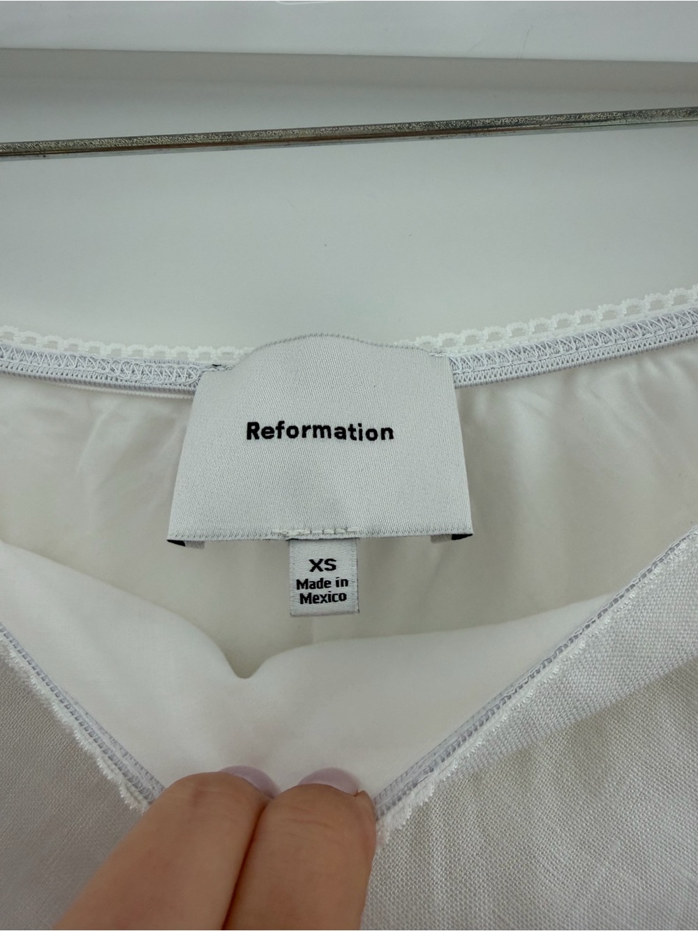 NWOT Reformation Linen Maxi Skirt - Picture 2 of 2